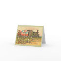 Easter Greetings With Egg Train cards