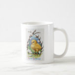 Easter Greetings Yellow Chick Mugs
