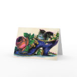 Easter Kitty Greeting Card