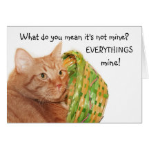 Easter kitty greeting cards