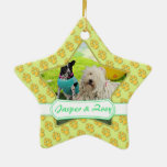 Easter - Komondor - Zoey - Basenji X - Jasper Christmas Ornament