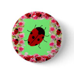 Easter Ladybug buttons