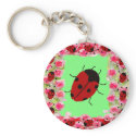 Easter Ladybug keychains