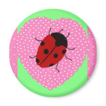 Easter Ladybug magnets