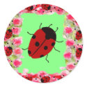 Easter Ladybug stickers