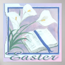 Easter Lilly Poster