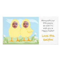 Easter Little Chicks - Photo Card