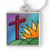 Easter Morning Keychain