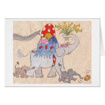 Easter Parade Greeting Cards