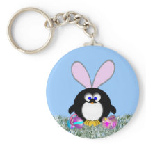 Easter Penguin Key Chain