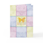 Easter Plaid Greeting Card