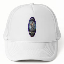 Easter: Resurrection of Christ stained glass Hat