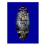 Easter: Resurrection of Christ stained glass Post Cards