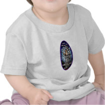 Easter: Resurrection of Christ stained glass T-shirt