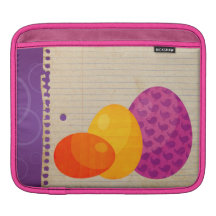 Easter Rickshaw Sleeve iPad Sleeves
