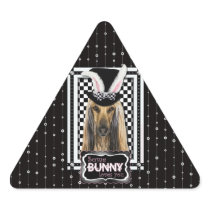 Easter - Some Bunny Loves You - Afghan Triangle Sticker