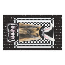 Easter - Some Bunny Loves You - Afghan Rectangular Stickers