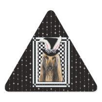 Easter - Some Bunny Loves You - Afghan Triangle Sticker