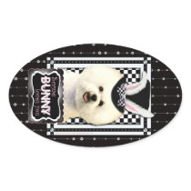 Easter - Some Bunny Loves You - Bichon Frise Sticker