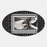 Easter - Some Bunny Loves You - Boston Terrier Stickers