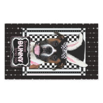 Easter - Some Bunny Loves You - Boxer Rectangle Stickers
