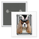 Easter - Some Bunny Loves You - Cavalier Blenheim Pin