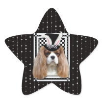 Easter - Some Bunny Loves You - Cavalier Blenheim Star Stickers