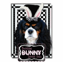 Easter - Some Bunny Loves You - Cavalier Photo Cutouts