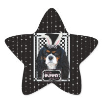 Easter - Some Bunny Loves You - Cavalier TriColor Stickers
