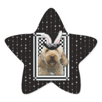 Easter - Some Bunny Loves You - GoldenDoodle Sticker