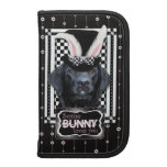 Easter - Some Bunny Loves You - Labrador - Black Folio Planner