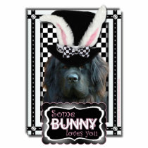Easter - Some Bunny Loves You - Newfoundland Photo Cut Out