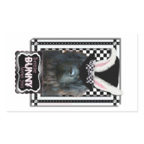 Easter - Some Bunny Loves You - Newfoundland Rectangle Stickers