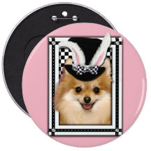 Easter - Some Bunny Loves You - Pomeranian Pins