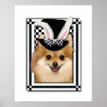 Easter - Some Bunny Loves You - Pomeranian Posters