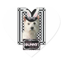 Easter - Some Bunny Loves You - Westie Stickers