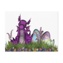 Easter Surprise Baby Dragon Post Cards