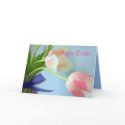 Easter Tulip Greetings Card