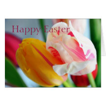 Easter Tulips Card