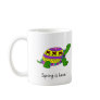 Easter turtle coffee mugs
