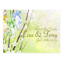 Easter Weeding - Customised Postcards