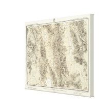 Eastern California Stretched Canvas Print