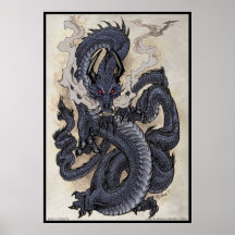 Eastern Dragon Print