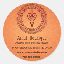 Eastern Embellished Promotional Sticker