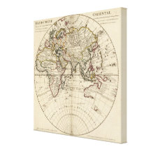 Eastern Hemisphere 3 Stretched Canvas Prints