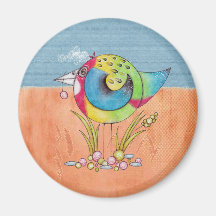 Eastern Rosella Outback Refrigerator Magnets