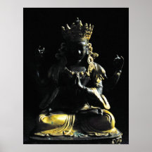 Eastern Statue Posters