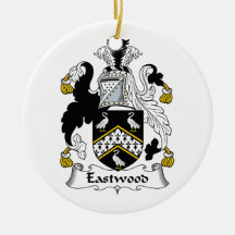 Eastwood Family Crest Christmas Tree Ornament