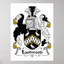 Eastwood Family Crest Posters