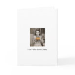 Easy as Pie Blank Greeting Card